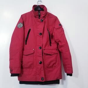 NOIZE Winter Ski Red Jacket